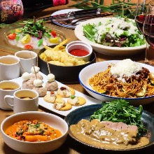 4,800日元套餐 (9道菜)