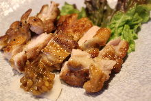 盐烤土鸡