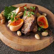 熏制菜品拼盘 熏制菜品拼盘