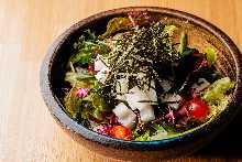 日本山药海藻沙拉