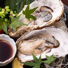 橙醋拌生牡蛎