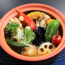 蔬菜汤咖喱