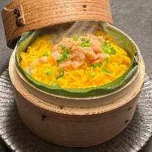 蒸蟹饭