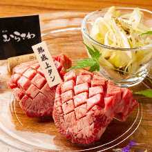 熟成牛舌三拼（厚切、薄切、圆切）
