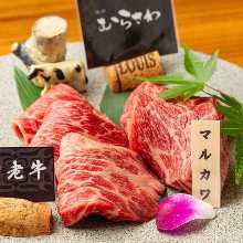 白老牛精选瘦肉四拼（芯芯、友三角、龟甲、丸川）