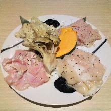 4种内脏拼盘 4种内脏拼盘