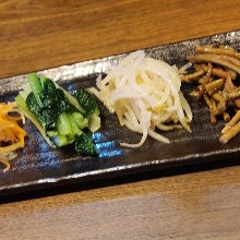 韩式拌菜拼盘
