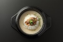韩式牛骨汤饭
