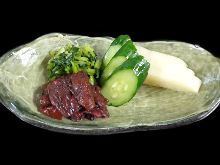 腌菜拼盘