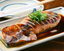 烤整鱿鱼 烤整鱿鱼