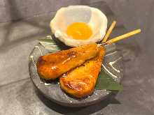 月见鸡肉丸 (搭配蛋黄一起享用)