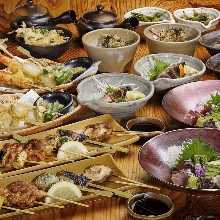 5,500日元套餐 (13道菜)