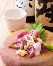 马肉刺身拼盘 马肉刺身拼盘