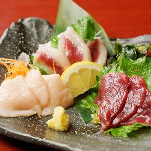 马肉刺身拼盘