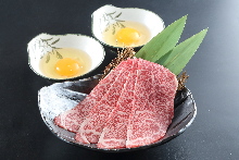 Kobe beef Yakishabu(Sukiyaki style)