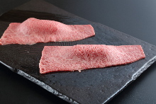 Marbled Japanese black beef Sushi