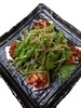 豆腐和泡菜的韩国风味沙拉
