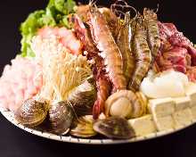 5,500日元套餐 (4道菜) 5,500日元套餐 (4道菜)