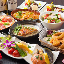 6,000日元套餐 (10道菜) 6,000日元套餐 (10道菜)