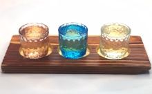 Three kinds of Sake Tasting-set