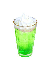Melon Soda Float Melon Soda Float