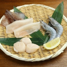 烤海鲜拼盘
