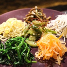 韩式拌菜拼盘