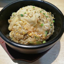 配石烤炸菜炒饭