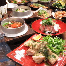 4,400日元套餐 (9道菜) 4,400日元套餐 (9道菜)