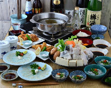 5,258日元套餐 (8道菜)