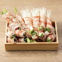 肉卷串烧