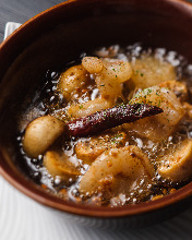 西班牙蒜香虾仁蘑菇