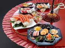 8,500日元套餐 (85道菜)