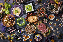 [10 月 1 日 - 11 月 30 日] 丰收晚餐自助餐，以秋季风味和阳光麝香葡萄为主