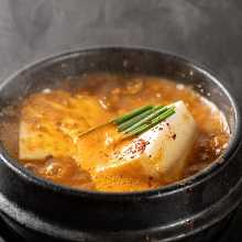 韩式辣锅豆腐