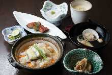 鳗鱼杂炊套餐（竹）