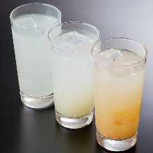 烧酒高杯酒(原味 / 柠檬 / 青柠马斯喀特 / 乳酸菌)