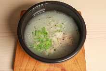 - Beef shigure rice or homemade tail soup