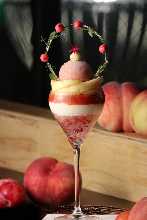 Surprise By the peach and pepper trees, peaches and plums got into a playful scrape.