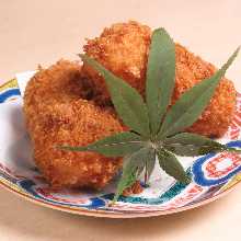 奶油蟹肉可乐饼