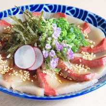 芝麻拌鰤鱼