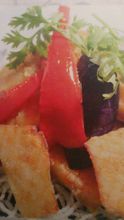 辣椒酱炒炸鱼