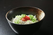 吻仔鱼盖饭 吻仔鱼盖饭