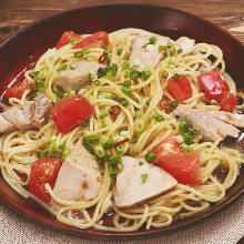 海鲜香蒜辣椒意面