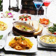 4,104日元套餐 (10道菜) 4,104日元套餐 (10道菜)