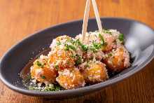 炸意大利面疙瘩