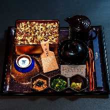 Hitsumabushi（名古屋式金箔烤鳗鱼饭）