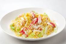 蟹肉生菜炒饭