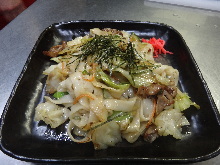 炒乌冬面