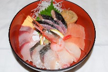 海鲜盖饭